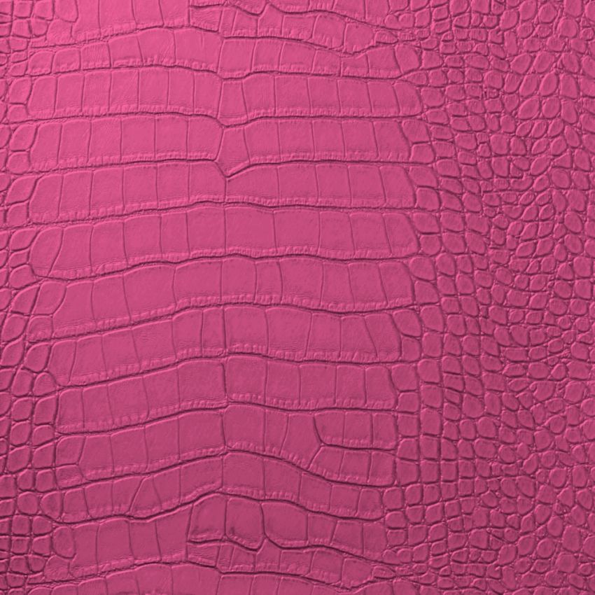 Vinyl Crocodile Dark Pink - Click Image to Close